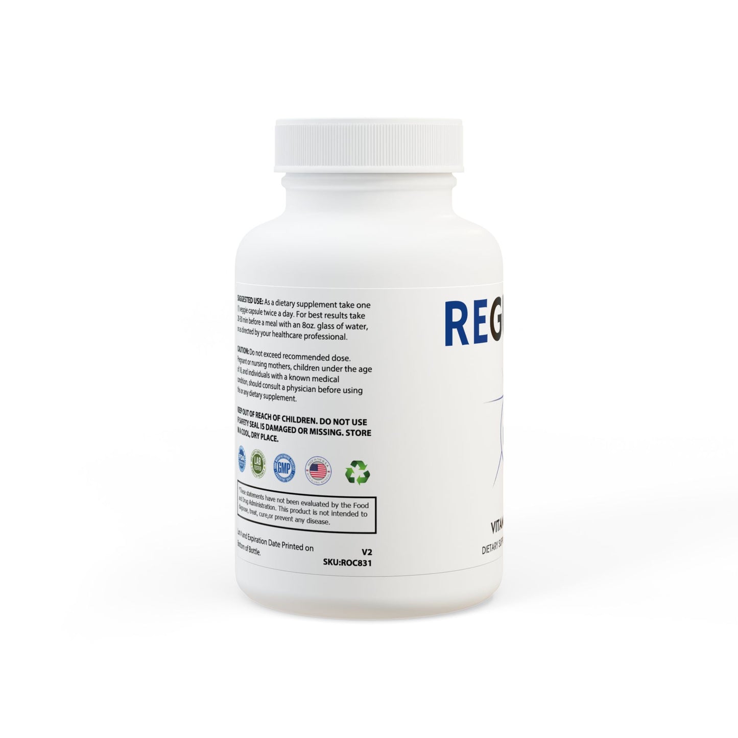 REgulate Vitamin K2 + D3 Supplement (60 Capsules)