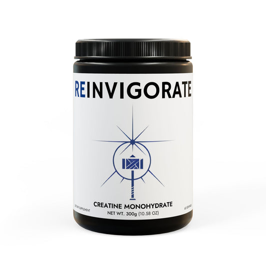 REingivorate Creatine Monohydrate Supplement (300g, 10.58oz)
