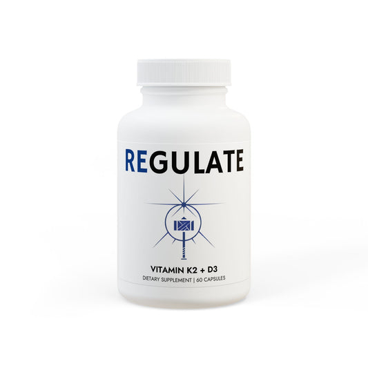 REgulate Vitamin K2 + D3 Supplement (60 Capsules)